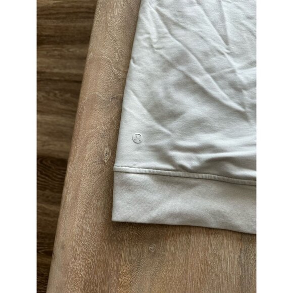 Lululemon Men's City Sweat Pullover Hoodie in Bone Size Medium - Picture 7 of 7
